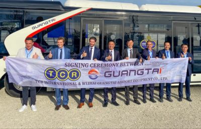 TCR and Guangtai Collaborate to Drive Green Innovation in the Airport Bussing Industry cover